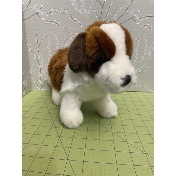 Douglas BRUTUS ST BERNARD Puppy Dog Plush 11”Stuffed Animal #1705 w/Original Tag - Picture 14 of 14